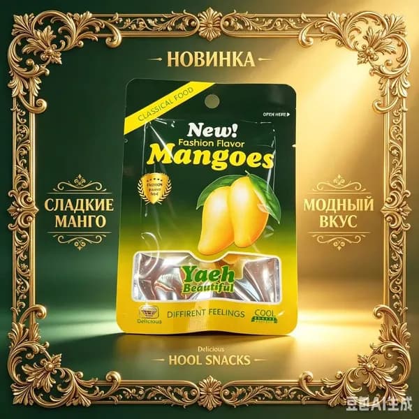 Delicious 5 bags of dried fruits