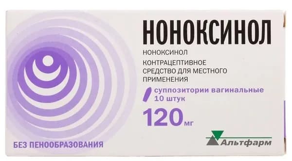Ноноксинол 0,12 N10 Супп Ваг