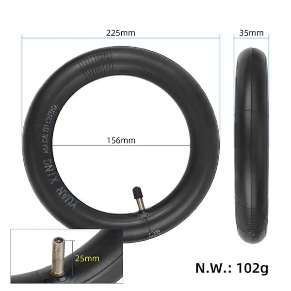 Камера и шина 10 дюймов 10x2.125 для электросамоката Segway F20/F25/F30/F40