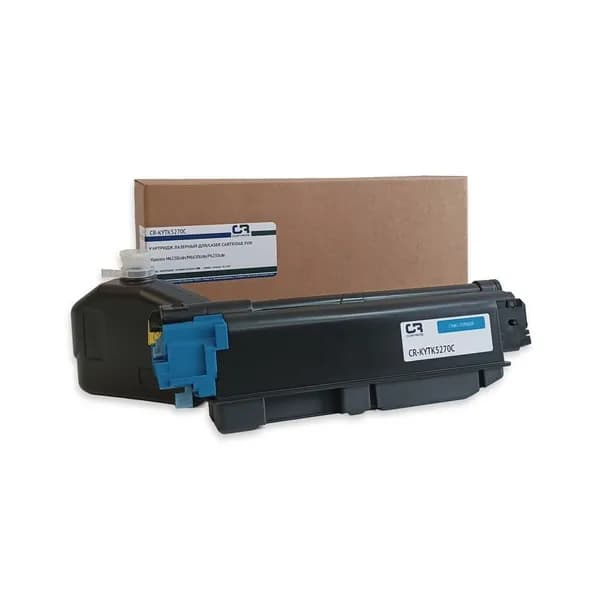 CopyRite TK-5270C Картридж лазерный голубой 6000 стр
