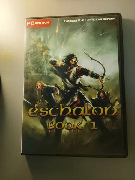 Диск с винтажной игрой для слабого ПК Eschalon, book1