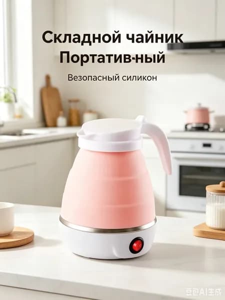 Электрический чайник электрический чайник, розовый