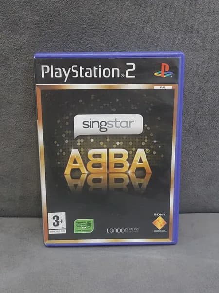 Игра SingStar ABBA (PlayStation 2, Английская версия)