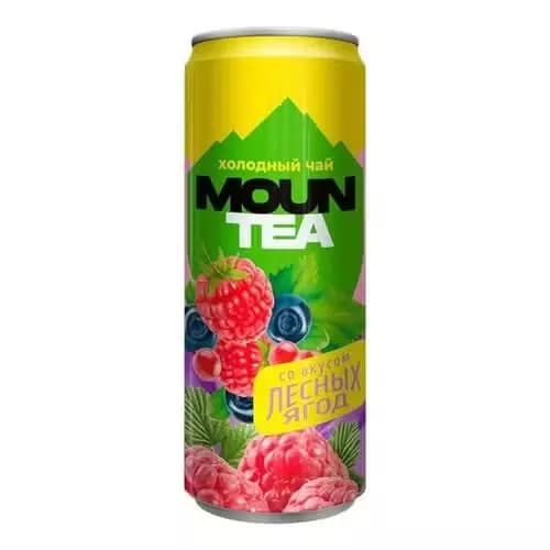 Холодный чай Bavaria Mountea фруктовый с лесными ягодами 330 мл