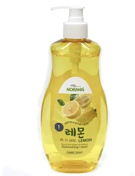 Norang Dishwashing Liquid Lemon Гель для мытья посуды Лимон, 500 мл