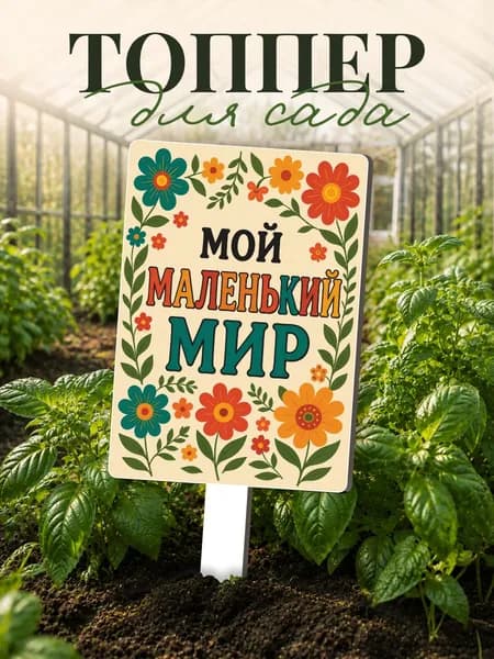 Фигурки для сада мой маленький мир