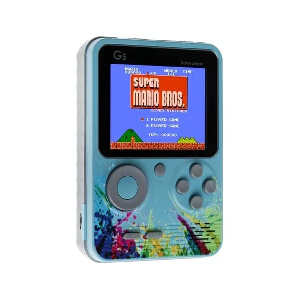 Игровая консоль с 800 играми и ярким дизайном