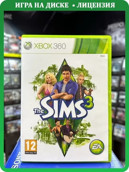 Игра The SIMS 3 (Xbox 360) (Box)