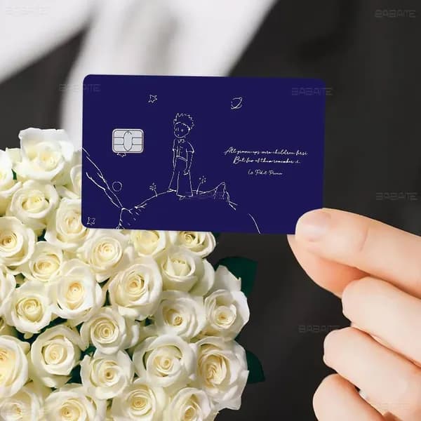 The Little Prince маленький принц Наклейка для банковской карты