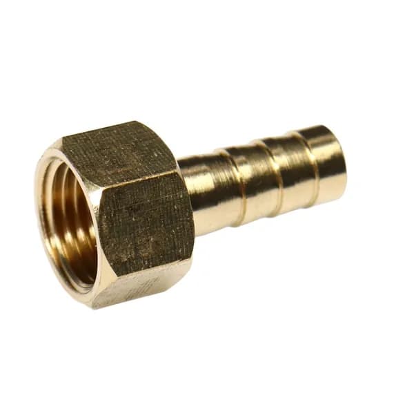 Переходник для компрессора F1/4" внутренняя резьба елочка 8мм, арт FFH0405 ЭВРИКА