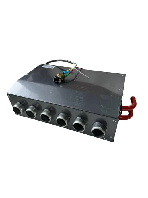 Обогреватель салона авто 6 сопел 24 V с регулятором