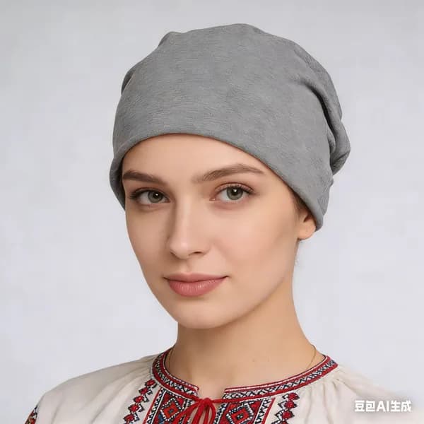 Шапочка после химиотерапииГоловной убор после химиотерапии "Комфорт", однослойная, тонкая, трикотажная шапка для онкопациентов, при выпадении волос и алопеции