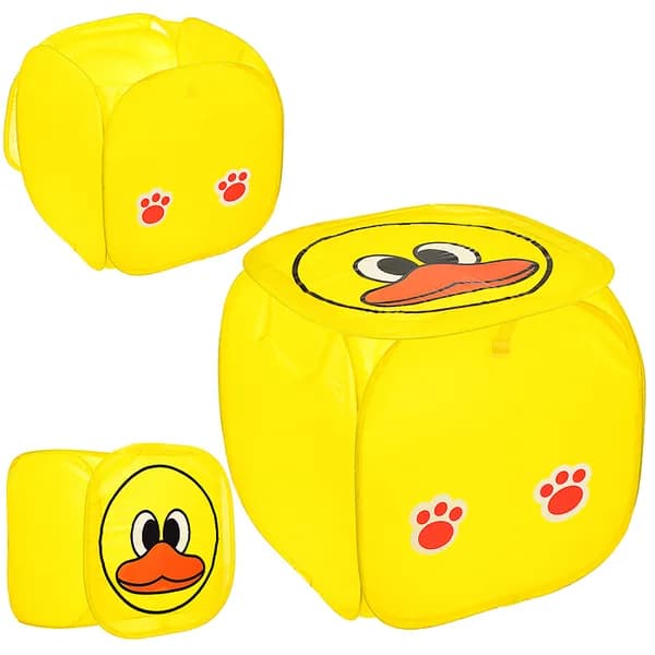 Корзина для игрушек детская 45х45х45 см 00-0091 в пакете UralToys