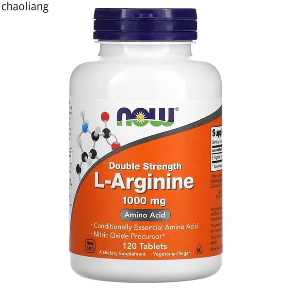 NOW Foods, L-спермидин (L-Arginine), 1000 мг, 120 таблеток