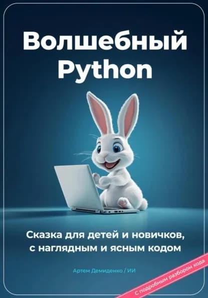 Волшебный Python. Сказка для детей и новичков, с наглядным и ясным кодом | Демиденко Артем | Электронная книга