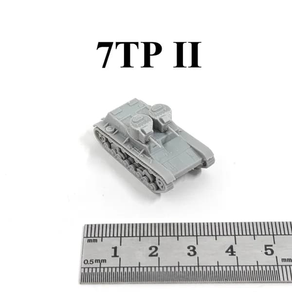 Миниатюрная модель танка в масштабе 1:144, изготовленная из смолы с помощью 3D-печати, Вторая мировая война, Великобритания, Франция, Италия, Польша, Япония, танки H39/Matilda/Churchill/Char B1