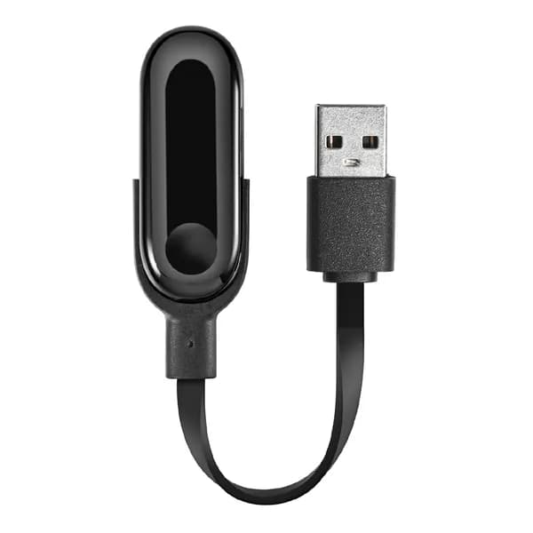 Кабель для фитнес-браслета, 1.1 м, черный