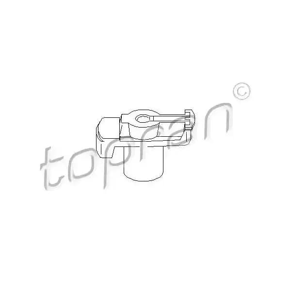 Бегунок HANS PRIES 101 018 002, oem 6134771