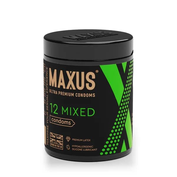 Презервативы MAXUS Mixed, 12 шт