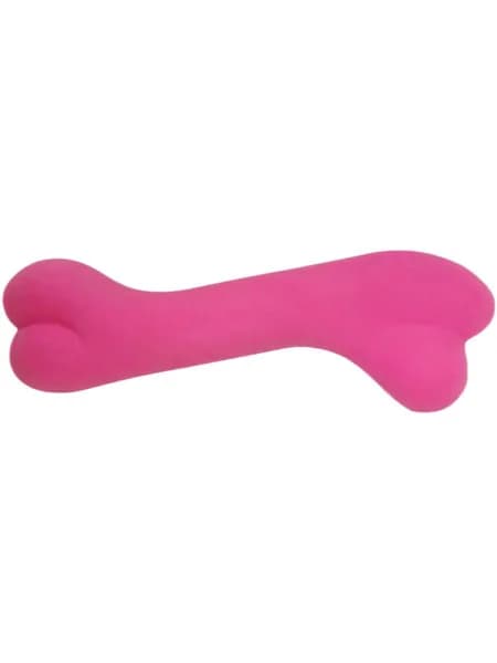 Игрушка для собаки, жевательная игрушка в виде косточки, тпр, розовая