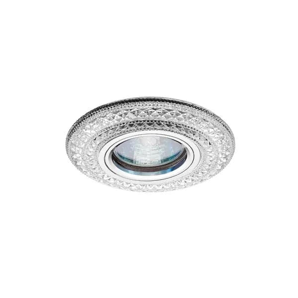 Светильник потолочный со светодиодной подсветкой, Lightstandart, Emilia LED 51 4 70 ,из полимера, прозрачный MR16+LED