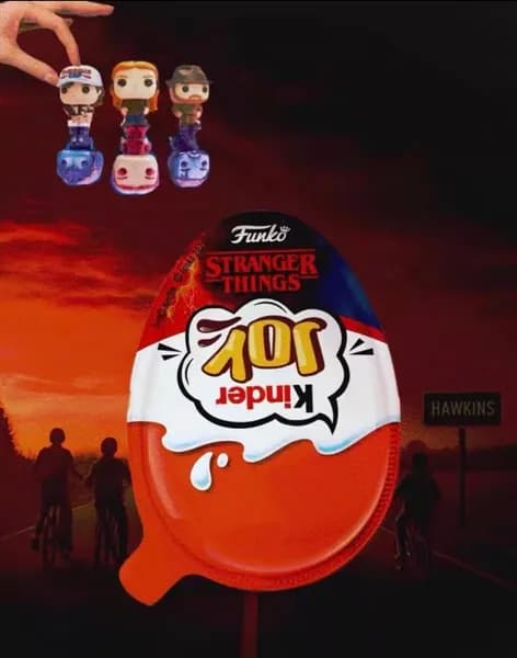 Kinder Joy Stranger Things Киндер Джой Очень Странные Дела(1 шт)