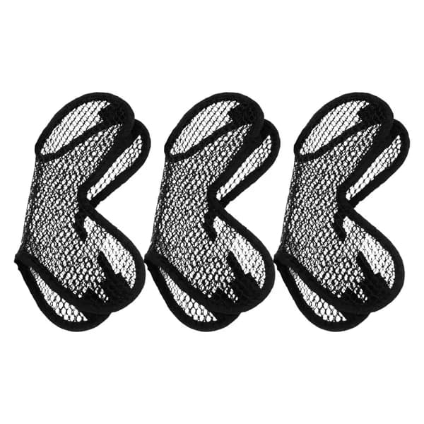 Сетчатая подкладка охлаждающая для защитной каски, черная, дышащая, впитывающая пот, набор из 3 шт