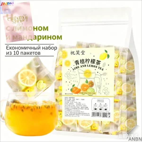 ANBN-Комплект фруктового чая Маракуйя-Лимон-Мандарин