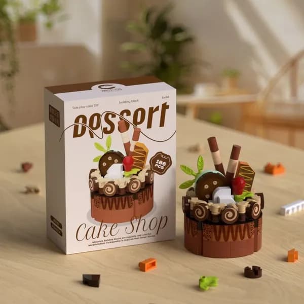 Конструктор сладкие десерты, Какао Орео, 186 деталей