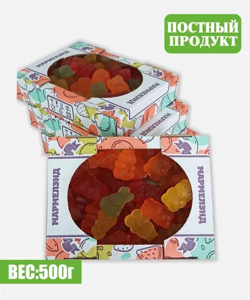 Мармелад жевательный Лесное Ассорти 500г