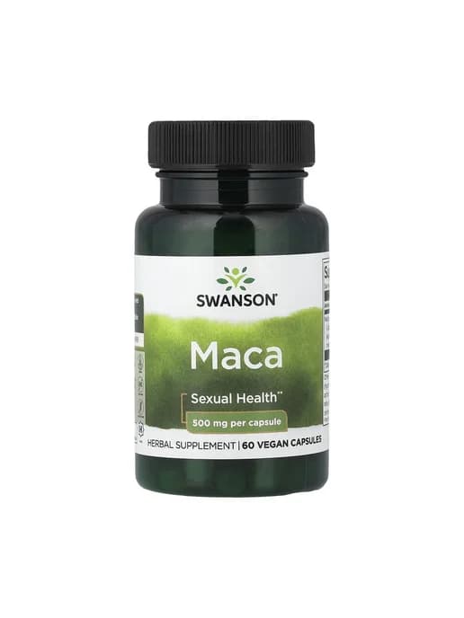 Мака перуанская 500 мг для тестостерона и потенции, 60 Caps