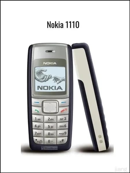 Мобильный телефон Nokia 1110, черный