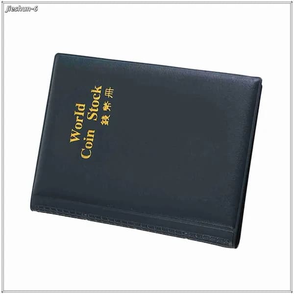 Альбом для монет, компактный, с большим количеством карманов, для коллекционирования медалей и значков