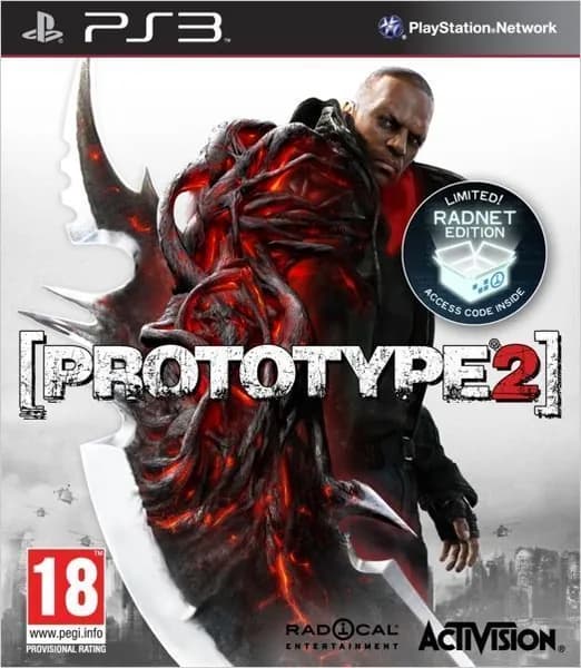 Игра Prototype 2 Radnet Edition (Специальное Издание) PS3 Диск на PS 3