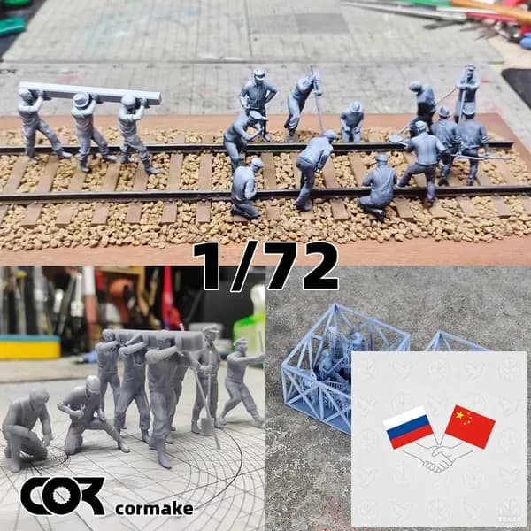 Cor 172 сборная модель солдат