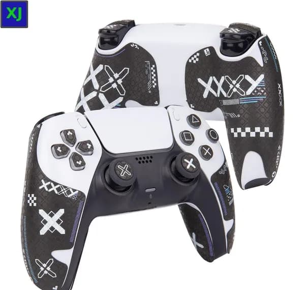 Чехол для PlayStation 5 из полиуретана, черно-серый