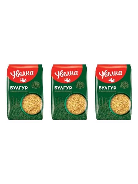 Увелка Булгур, 450 г, 3 шт