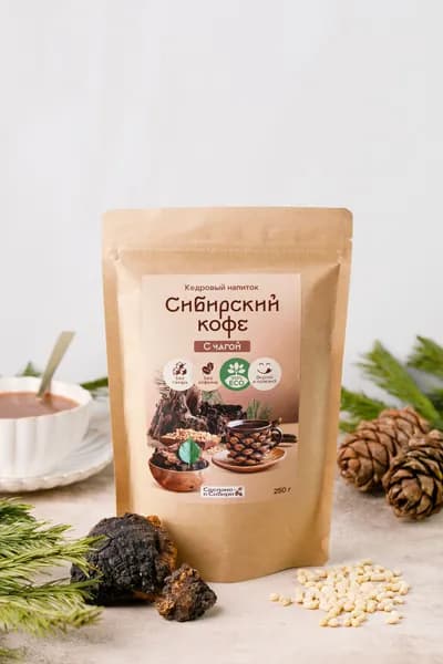 Сибирский кофе с чагой 250г