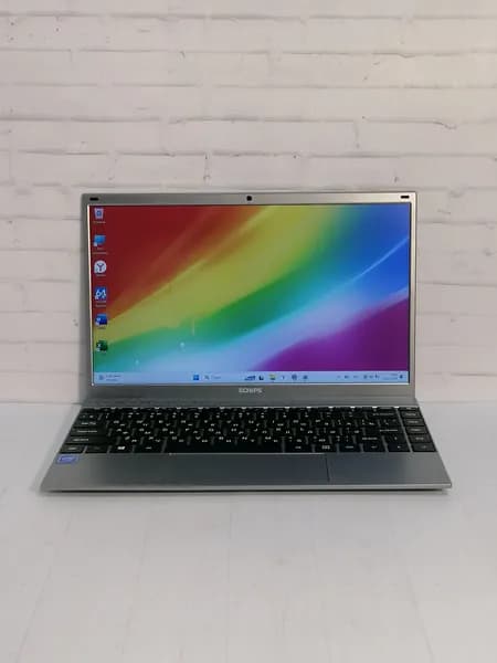 Echips Ноутбук 14.1", Intel Celeron J4125, RAM 8 ГБ, SSD 256 ГБ, Intel UHD Graphics 600, Windows Pro, серебристый, Русская раскладка