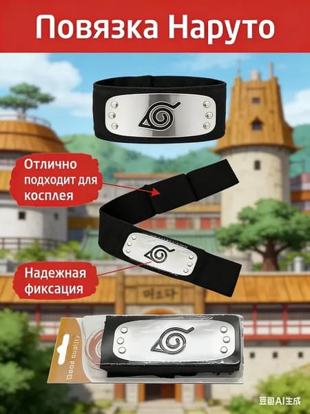 Повязка на голову Наруто