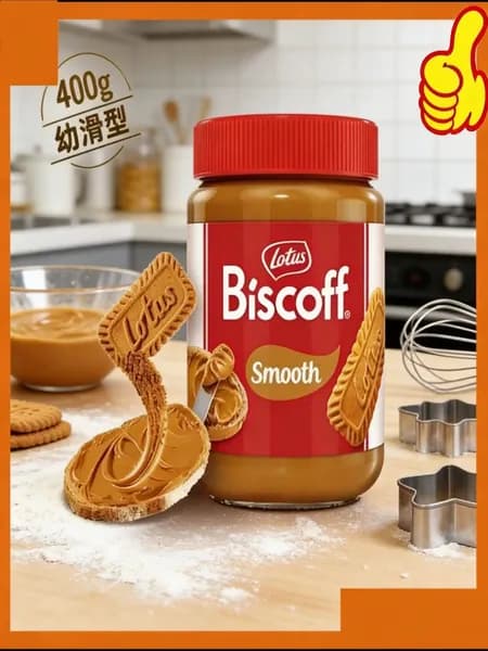 Эксклюзивная карамелизированная бисквитная паста Lotus Biscoff, 400 г