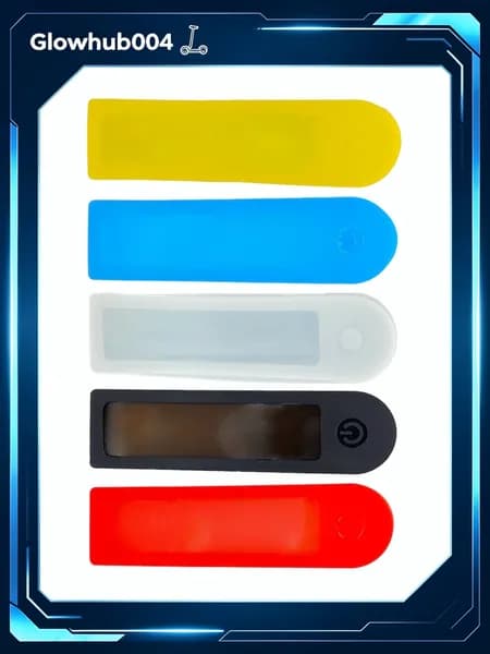 Защитный чехол для Xiaomi M365 Pro2 1S, силикон, 14*4 см, чёрный, жёлтый, красный, синий, белый, 20г