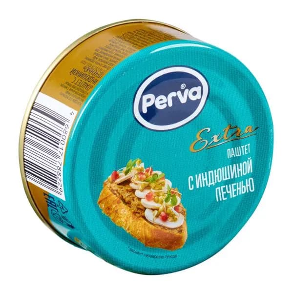 Паштет Perva Extra с индюшиной печенью 100г