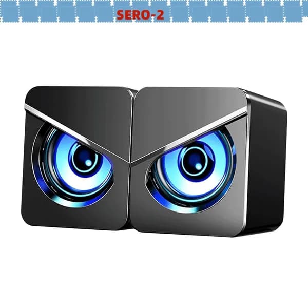 USB акустическая система, компактная и удобная, для домашних ПК
