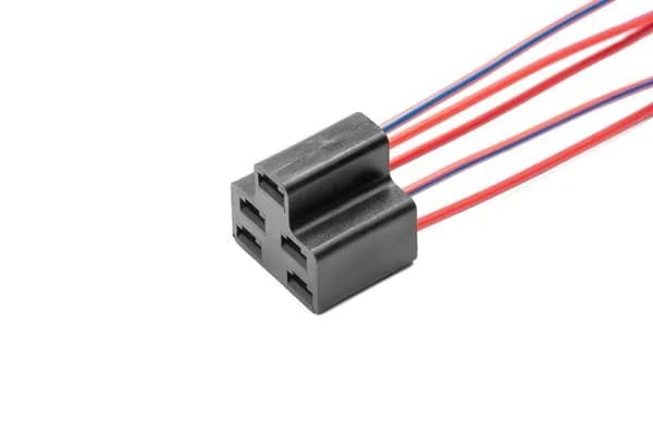 Разъем автомобильный 5 контактов (5pin) к переключателю скорости вентилятора кондиционера Август ОЕМ: 09-012651-00