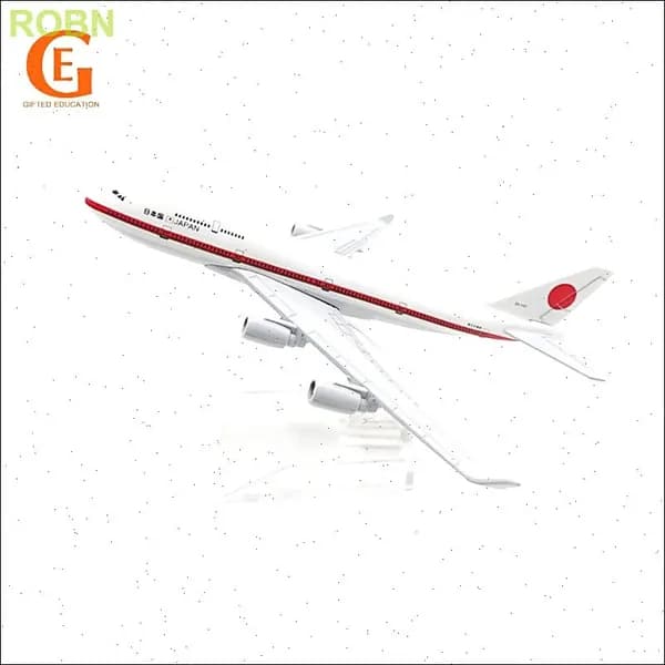 Металлическая Модель Самолета Boeing 747 Авиакомпании Japan Airlines