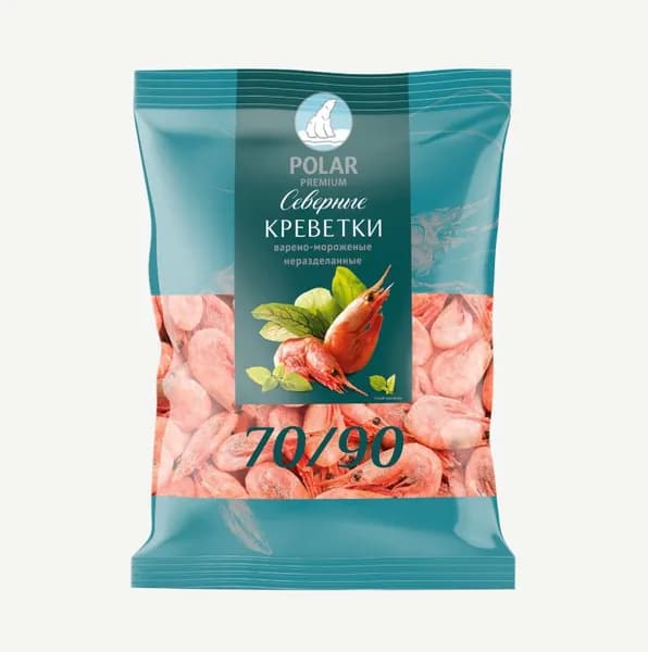 Креветки в/м 70/90 500гр.