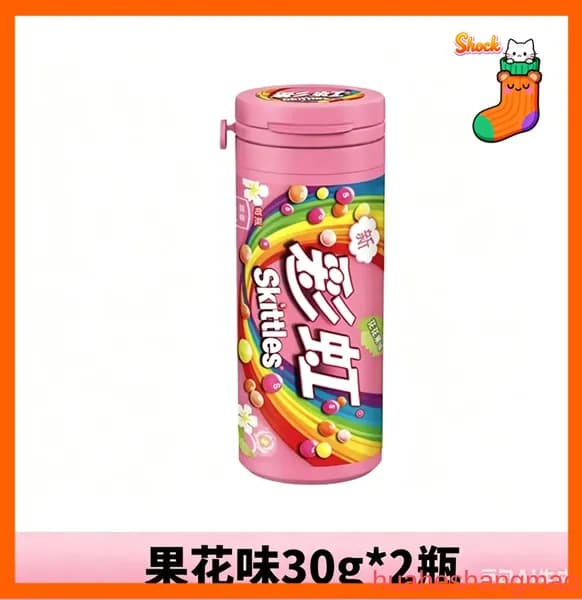 Сладости Skittles с необычным сочетанием цветов и фруктов в удобной упаковке