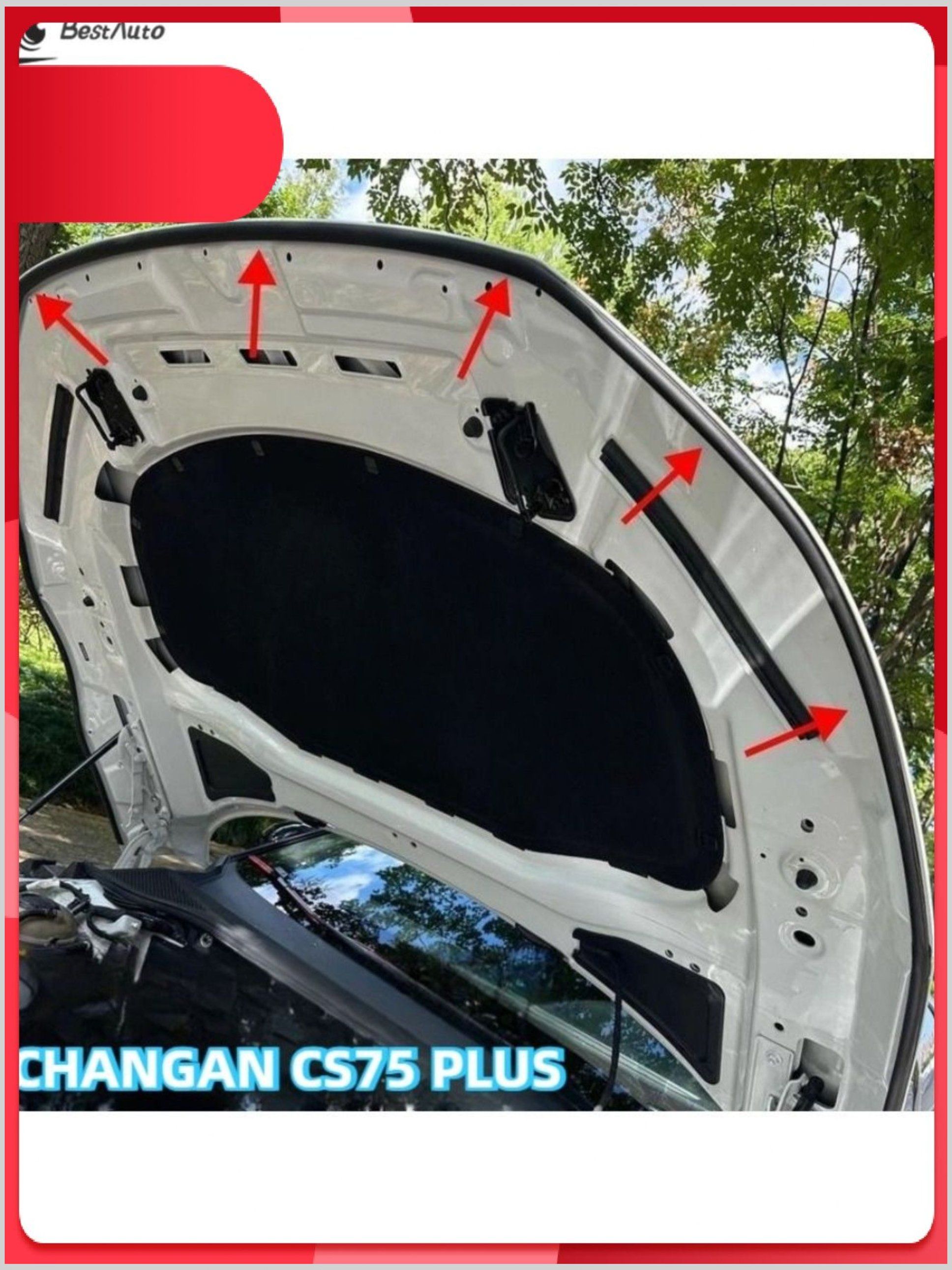 CHANGAN CS75 PLUS Уплотнительная полоса капота,CHANGAN CS75 PLUS аксессуары