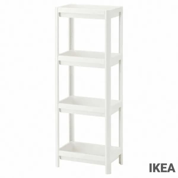 IKEA Стеллаж для ванной, 37х23х101 см